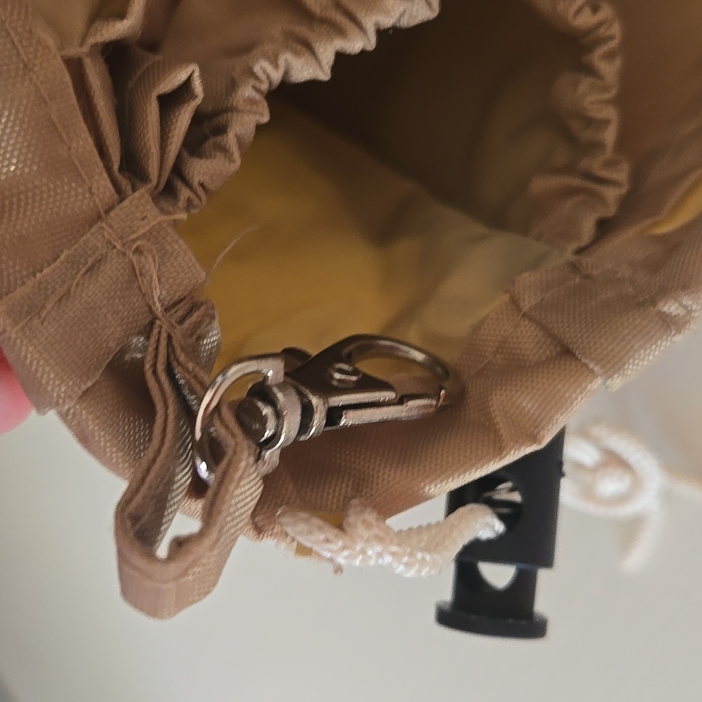 Tan Drawstring Purse Insert - Picture 5 of 8